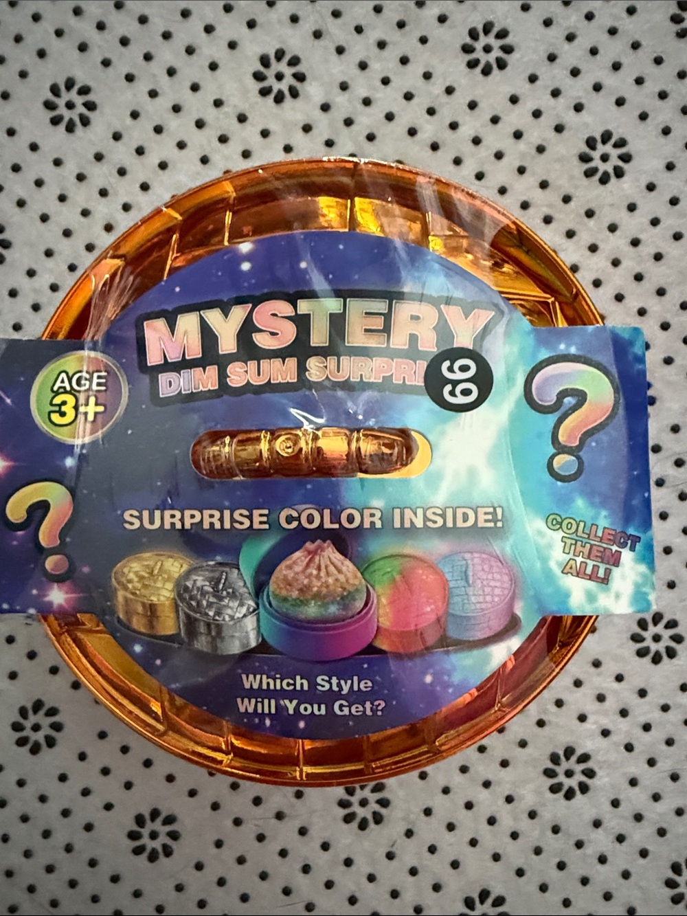 🛍 Mystery Dim Sum Surprise - WHAT COLOR IS INSIDE 🤨 Orange Packaging